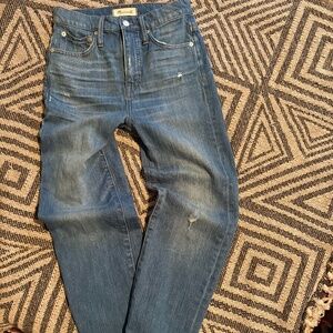 Madewll straight jeans size 25 in indigo